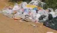 Bolu’da göl kenarını çöp tarlasına çevirdiler