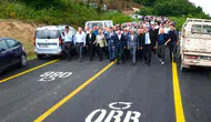 Ordu’da 5 kilometrelik grup yolu konforlu ulaşıma kavuştu