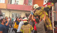 Bursa'da bir dairede çıkan yangın korku dolu anlar yaşattı