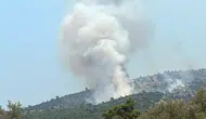 Antalya Kaş'ta orman yangını ile mücadele ikinci gününde