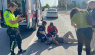 Karaman'da sabah trafiğinde motosiklet kazası
