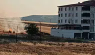 Palu'da hasat zamanı korkutan yangın