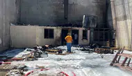 Mersin Halinde çatı tamiri felaketle bitti