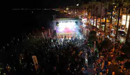 Marmaris sahillerinde iki gün süren dev müzik şöleni