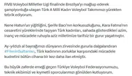 Bahçeli'den Filenin Sultanları'na zafer kutlaması