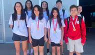 Bilecikli yüzücüler havuzdan madalyalarla çıktı