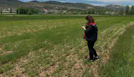 Aydıntepe çiftçisinin tarlası tek tek kontrol ediliyor
