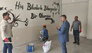 Patnos okulları yeni döneme yenilenerek hazırlanıyor