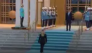 Erdoğan Külliye’de liderleri ağırladı