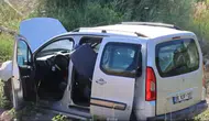 Malatya Hekimhan yolunda iki araç çarpıştı