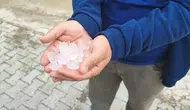 Yozgat çiftçisi dolu felaketi sonrası destek bekliyor