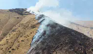 Elazığ’da bir sigara izmariti 100 dönümlük ormanı yok etti