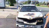 Batman’da park halindeki otomobilde yangın paniği yaşandı
