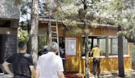 Kastamonu'da bir işletme yangınla kül oldu