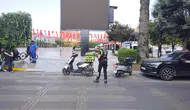 Efeler’de motosiklet kazası İki sürücü yaralandı