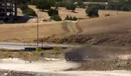 Elazığ’da park halindeki motosiklet alevlere teslim oldu