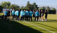 Erzurumspor yeni sezon hazırlıkları için sahaya iniyor