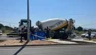 Aydın'da beton mikseri dehşeti