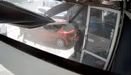 Mamak'ta otobüs kazası dehşeti kamerada