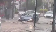 Sinop Türkeli’de şiddetli yağış hayatı felç etti