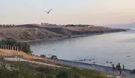 Van'ın tek mavi bayraklı plajı çöplüğe döndü