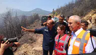 Alanya'daki orman yangınında kritik aşama