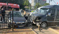 Bingöl’de kavşak kazası 5 kişi hastanelik oldu