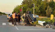 Kayseri'de trafik kazası 4 yaralı