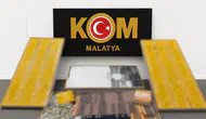 Malatya polisi kaçak tütün operasyonunda büyük bir sevkiyata engel oldu