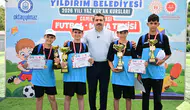Yıldırımlı çocuklar sahada dostluk rüzgarı estirdi