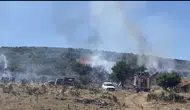 Arıcının bir kıvılcımı Denizli’de ormanı ateşe verdi