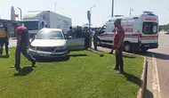 Seydişehir’de kamyon ve otomobil çarpıştı