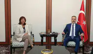 Hakan Fidan BM temsilcisi Cuellar ile Kıbrıs meselesini görüştü
