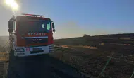 Susurluk arazilerinde korkutan yangın büyümeden söndürüldü
