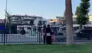 Adıyaman trafiğinde korkuluk inadı