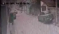 Eskişehir’de yürekleri ağza getiren kaza kamerada