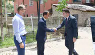Çatak Kaymakamı Abdullah Sarı eğitimde yeni dönem hazırlıklarını inceledi