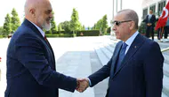 Erdoğan ve Rama NATO Zirvesi kapsamında görüştü