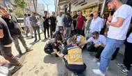 Yüksekova caddesinde fenalaşan vatandaşa çevredekiler ilk müdahaleyi yaptı