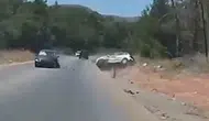 Bodrum yollarında hatalı sollama faciaya davetiye çıkardı