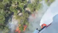 Çatalca ormanlarında yangın paniği