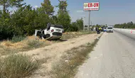 Konya yolunda TIR lastiği dehşeti 8 kişi yaralandı