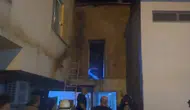 Kovancılar'da restoran bacasında çıkan yangın paniğe yol açtı