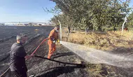 Eskişehir’de büyük yangın fabrikaların kapısına dayandı