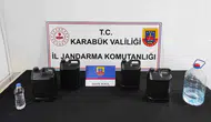 Karabük jandarmasından uyuşturucu ve kaçak içki operasyonu
