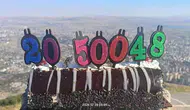 Ali Dağı zirvesinde unutulmaz üçlü kutlama