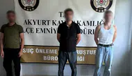 Akyurt'ta suçüstü yakalanan uyuşturucu çetesi adliyeye sevk edildi