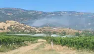 Manisa Sarıgöl'de ormanlık alanda yangın alarmı