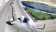 Birecik’teki feci kazanın güvenlik kamerası görüntüleri yayımlandı