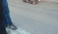 Elazığ’da bir kişi kavşaktan aşağı düştü